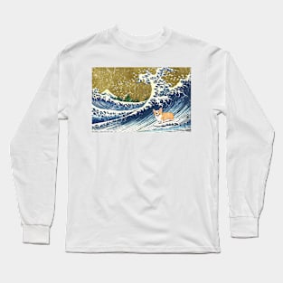 SURFING CORGI Long Sleeve T-Shirt